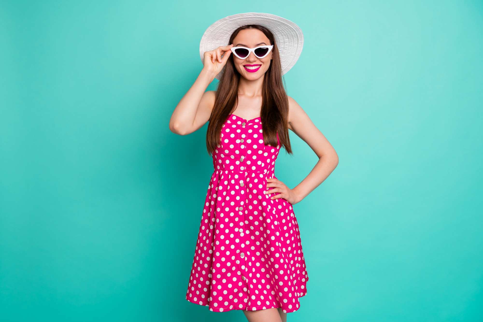 puntikate saty